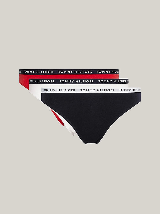 Tommy Hilfiger Tommy Hilfiger 3-Pack Dames Bikini Slips - Low rise