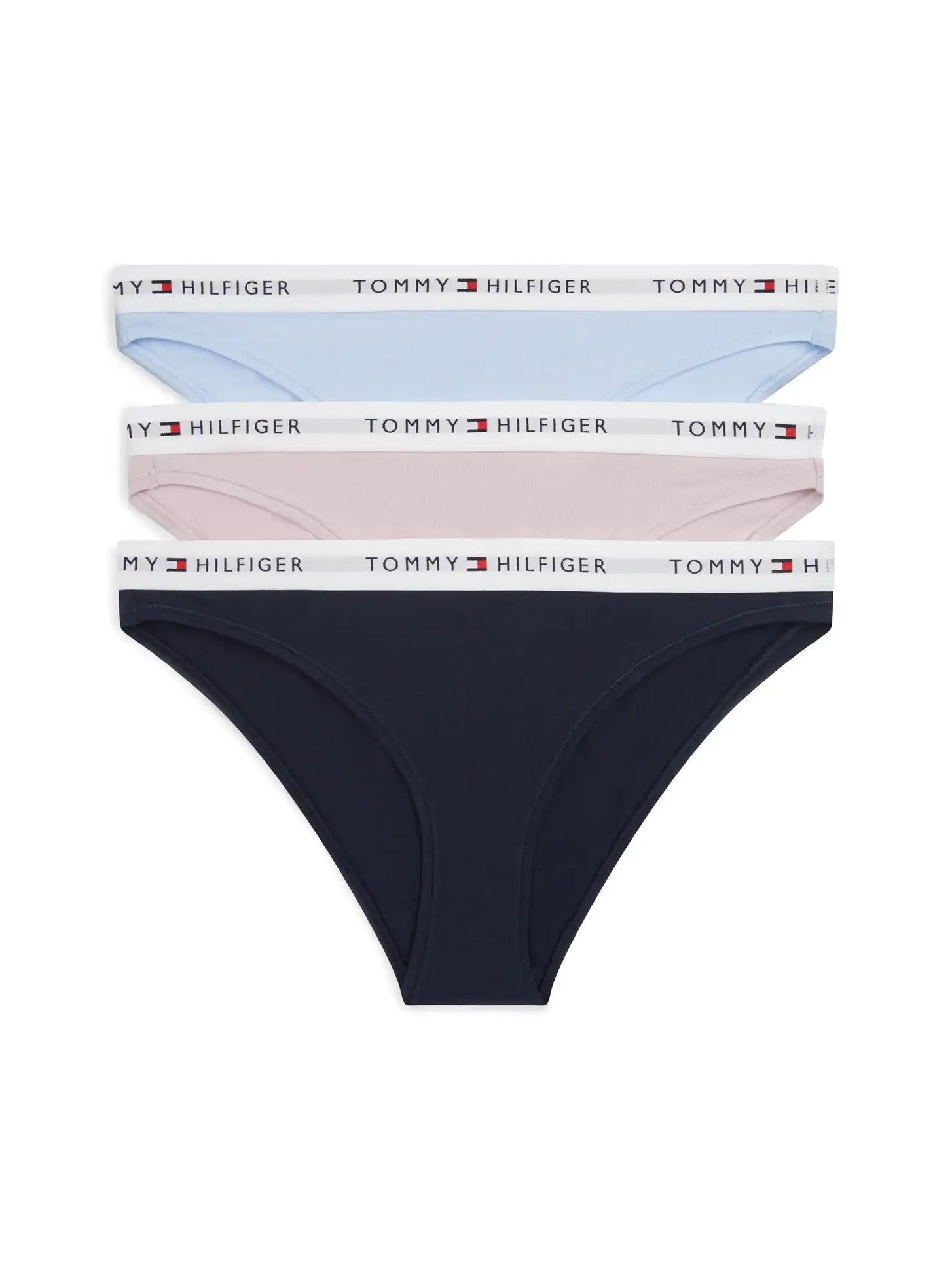 Tommy Hilfiger Tommy Hilfiger 3-Pack Dames Bikini Slips - Low rise