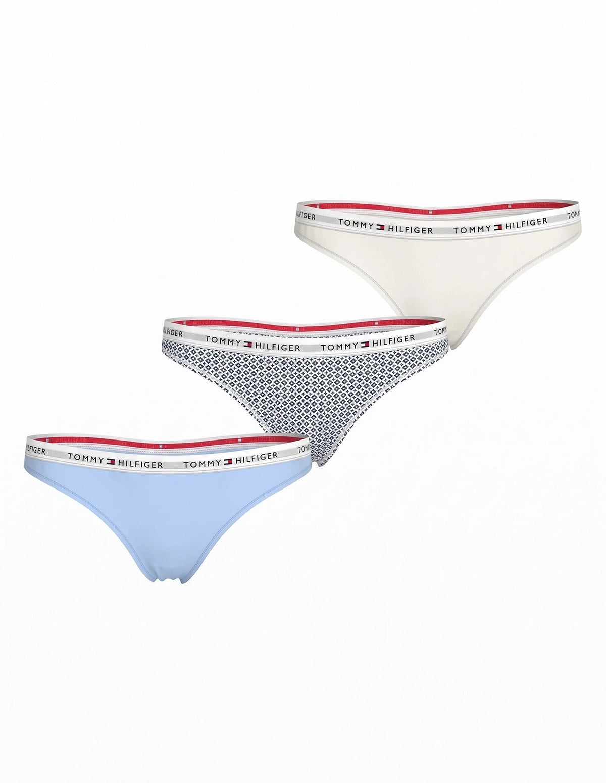 Tommy Hilfiger Tommy Hilfiger 3-Pack Dames Strings - Thong