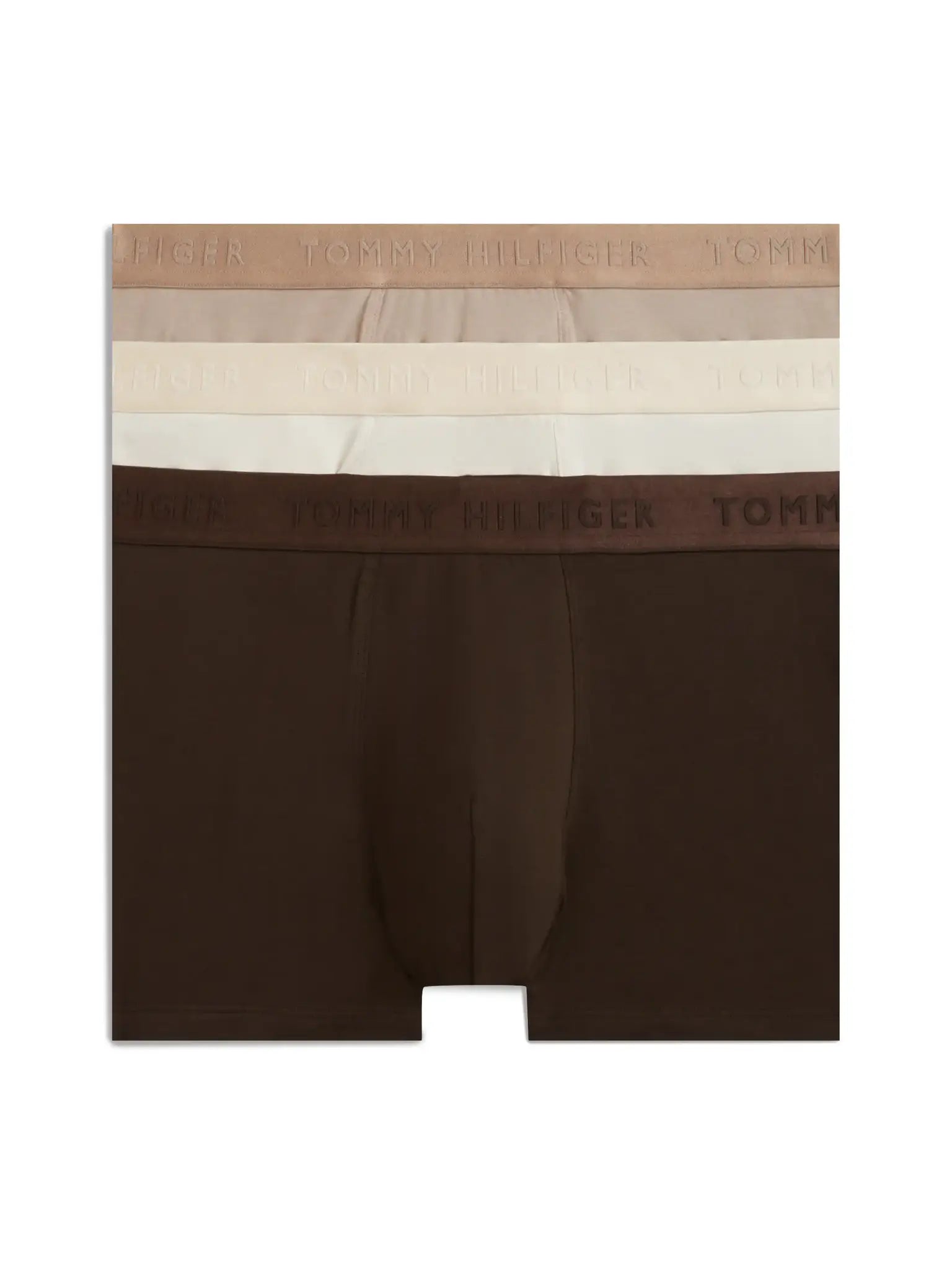 Tommy Hilfiger Tommy Hilfiger 3-Pack - Heren Trunks Boxers - Bruin combi