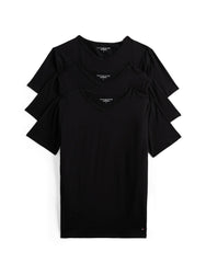 Tommy Hilfiger Tommy Hilfiger 3-pak Heren Katoenen T-Shirt V-hals