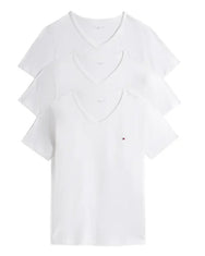 Tommy Hilfiger Tommy Hilfiger 3-pak Heren Katoenen T-Shirt V-hals