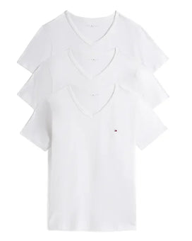 Tommy Hilfiger Tommy Hilfiger 3-pak Heren Katoenen T-Shirt V-hals