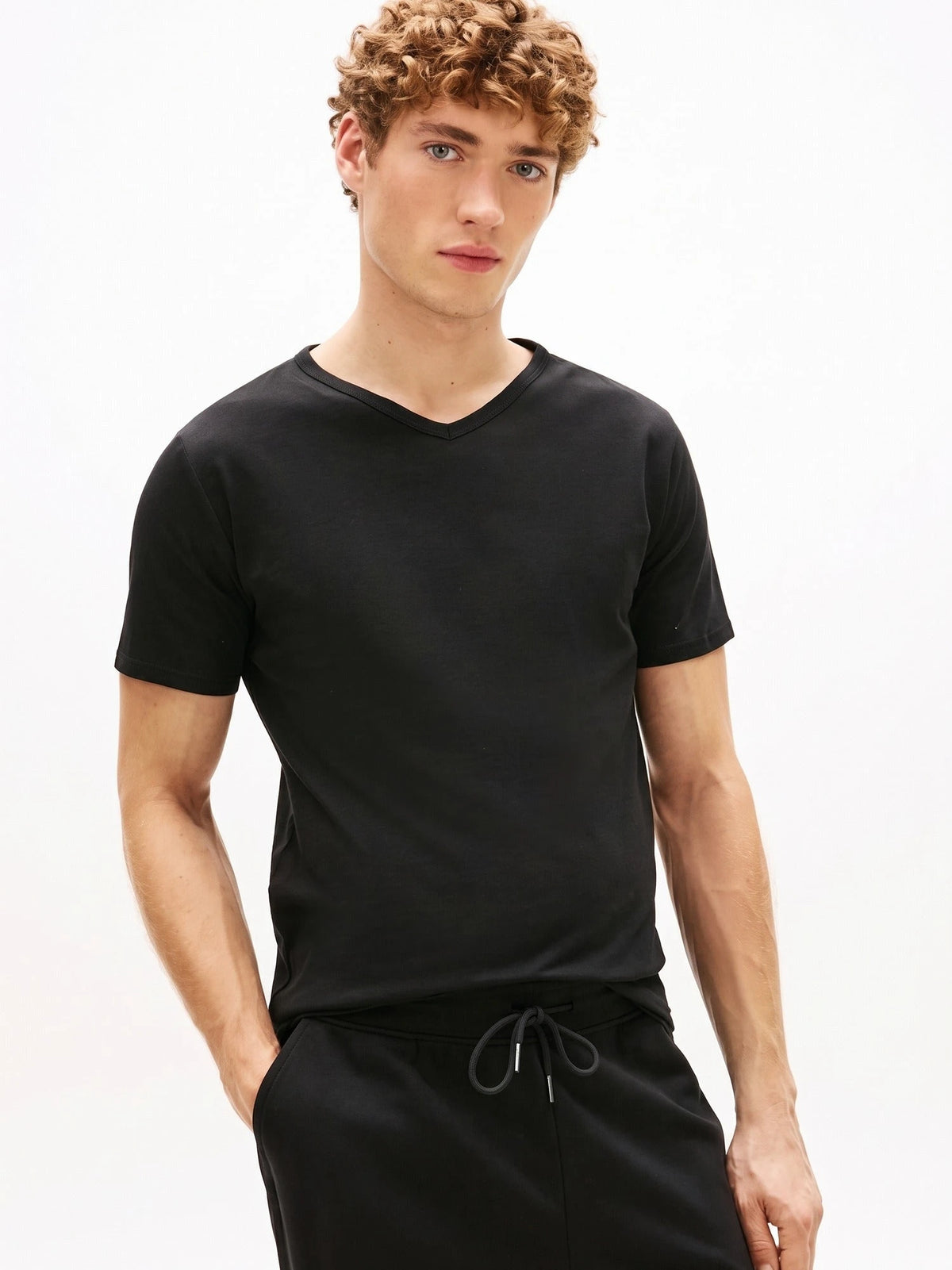 Tommy Hilfiger Tommy Hilfiger 3-pak Heren Katoenen T-Shirt V-hals