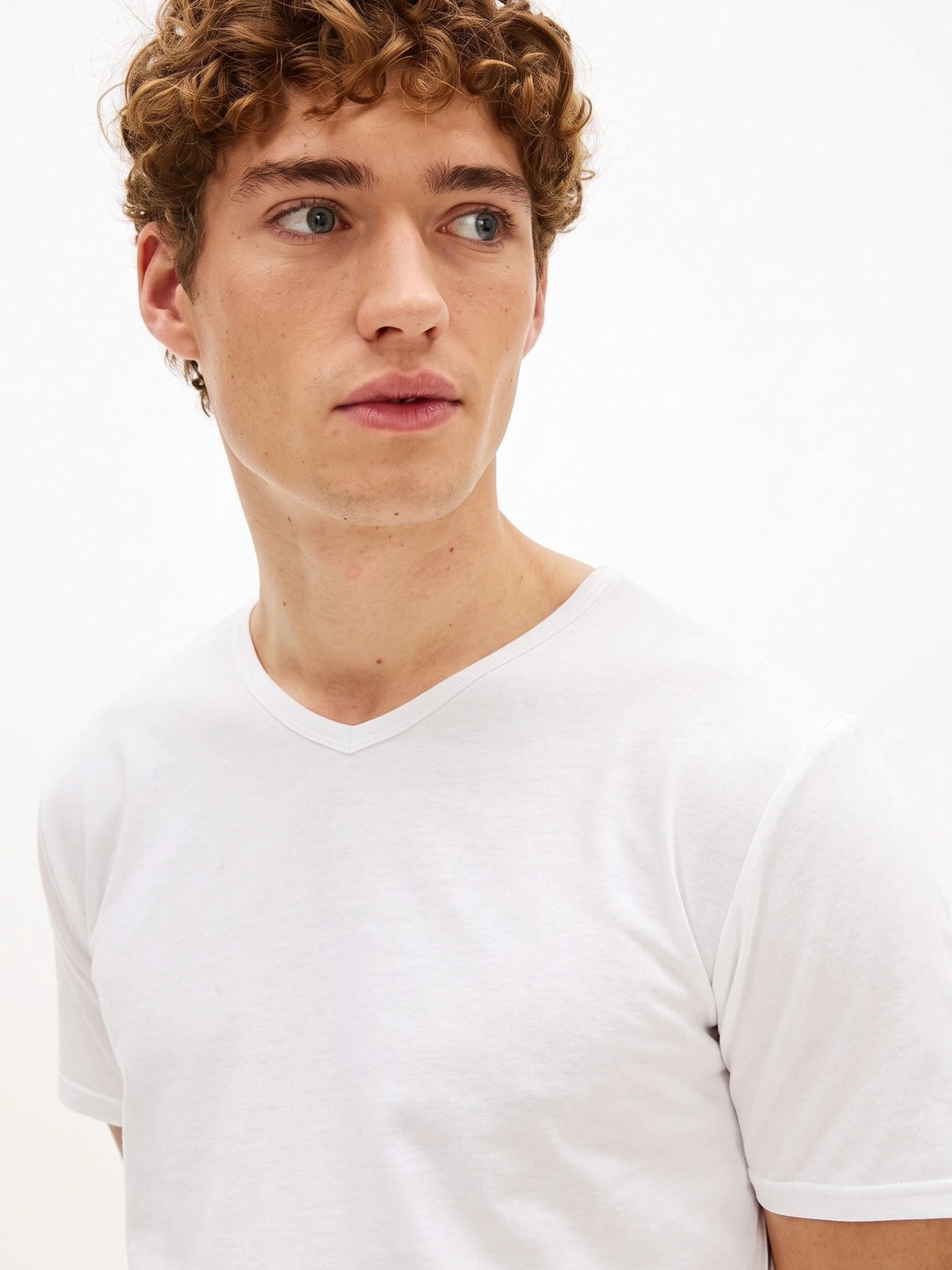 Tommy Hilfiger Tommy Hilfiger 3-pak Heren Katoenen T-Shirt V-hals