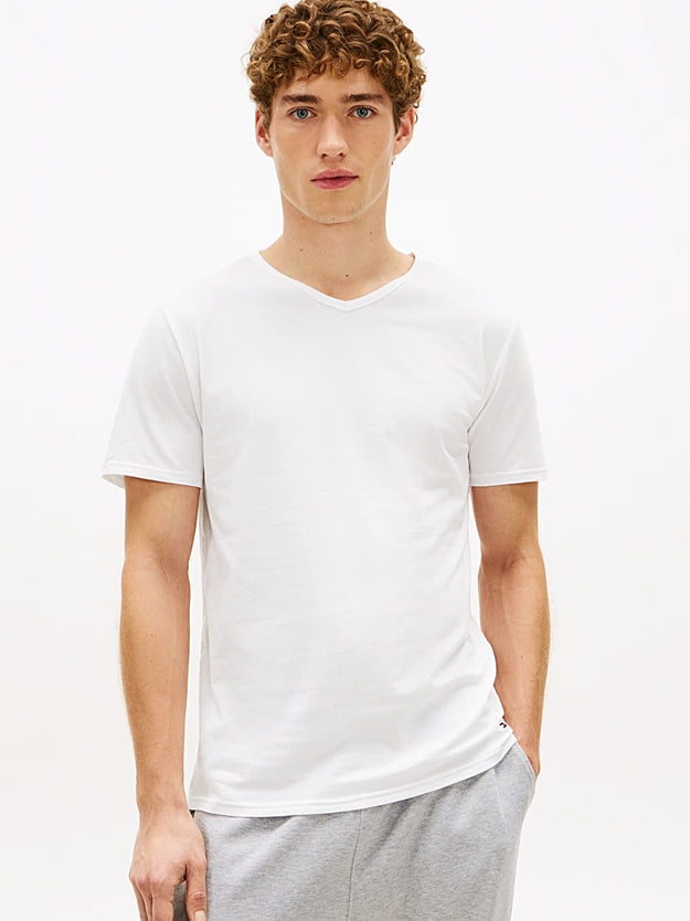 Tommy Hilfiger Tommy Hilfiger 3-pak Heren Katoenen T-Shirt V-hals