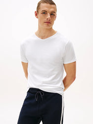 Tommy Hilfiger Tommy Hilfiger 3-pak Heren Katoenen T-Shirt V-hals