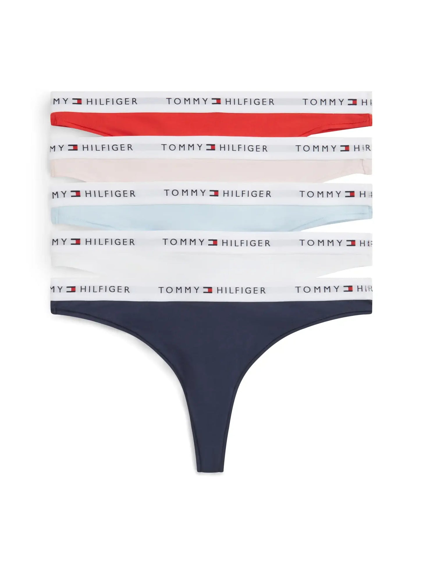 Tommy Hilfiger Tommy Hilfiger 5-Pack Dames Strings - Thong