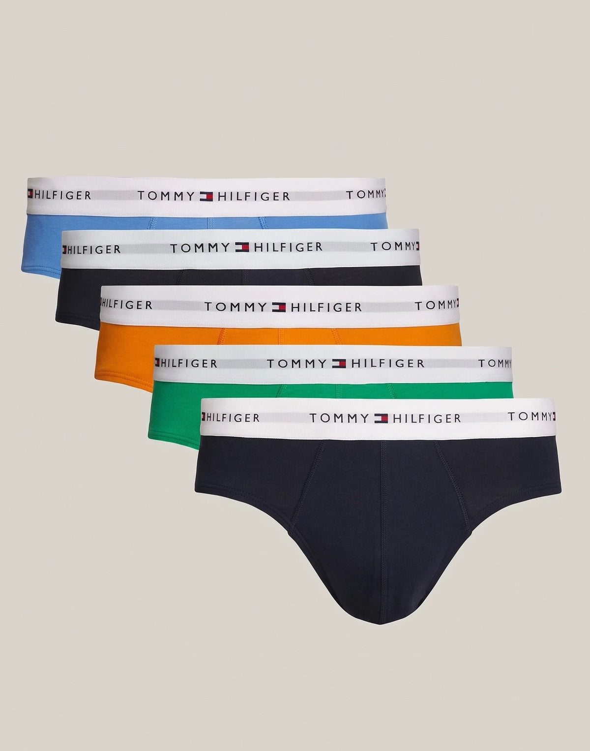 Combi | voor | Vooraanzicht, combi – Tommy Hilfiger 5-Pack Heren slip - Brief