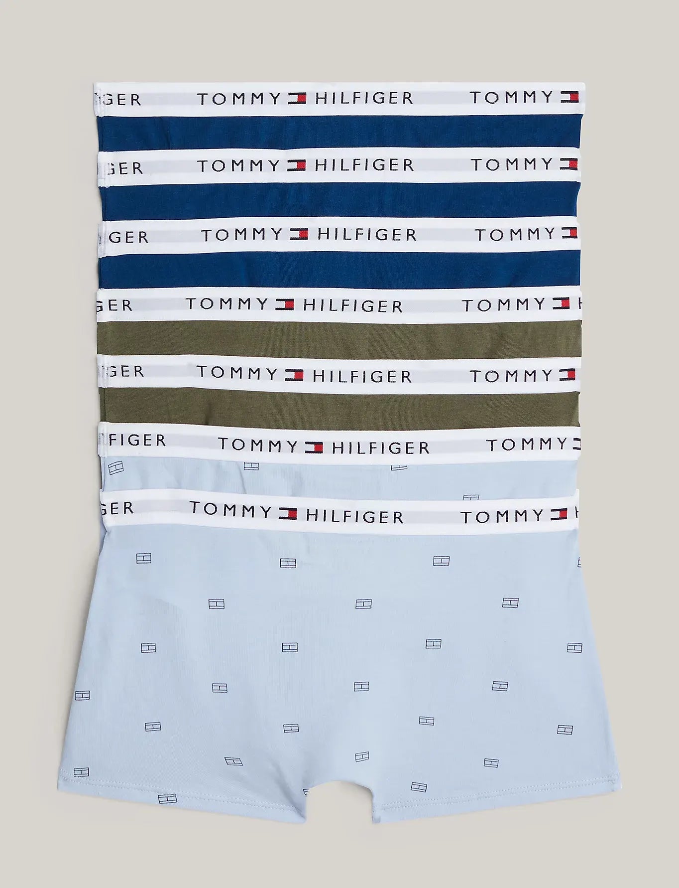 Tommy Hilfiger Tommy Hilfiger 7-Pack jongens Boxershorts - Figure