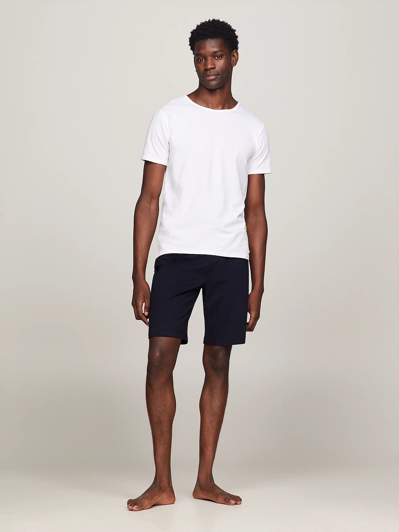 Tommy Hilfiger Tommy Hilfiger Stretch T-Shirt 3-pak - Elastisch katoen