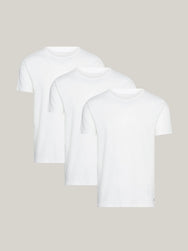 Tommy Hilfiger Tommy Hilfiger Stretch T-Shirt 3-pak - Elastisch katoen