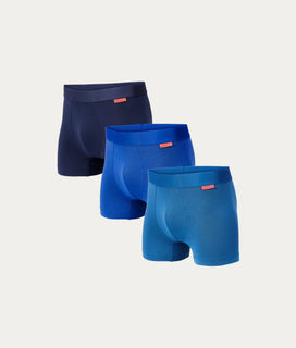 Undiemeister heren boxershorts lange pijpjes 3-pack - Mellowood