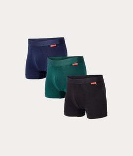 Undiemeister heren boxershorts lange pijpjes 3-pack - Mellowood