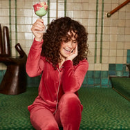 van Gennip Charlie Choe dames pyjama Velours - Modern
