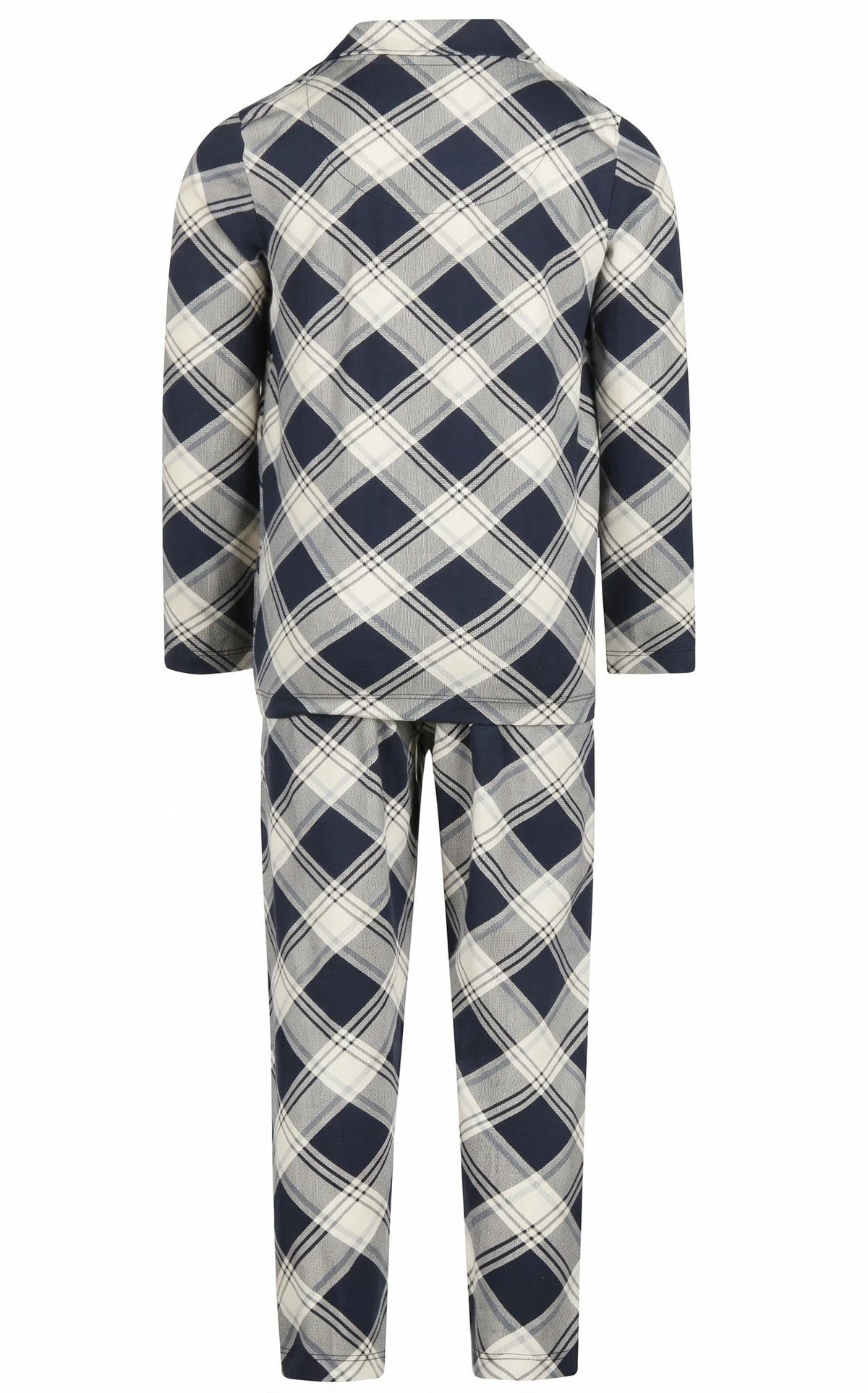 van Gennip Charlie Choe katoenen jongens pyjama - Ruit