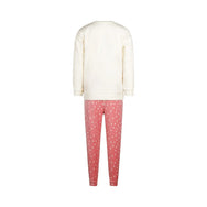 van Gennip Charlie Choe velours meisjes pyjama - off white