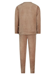 van Gennip Charlie Choe velours meisjes pyjama - Puppy