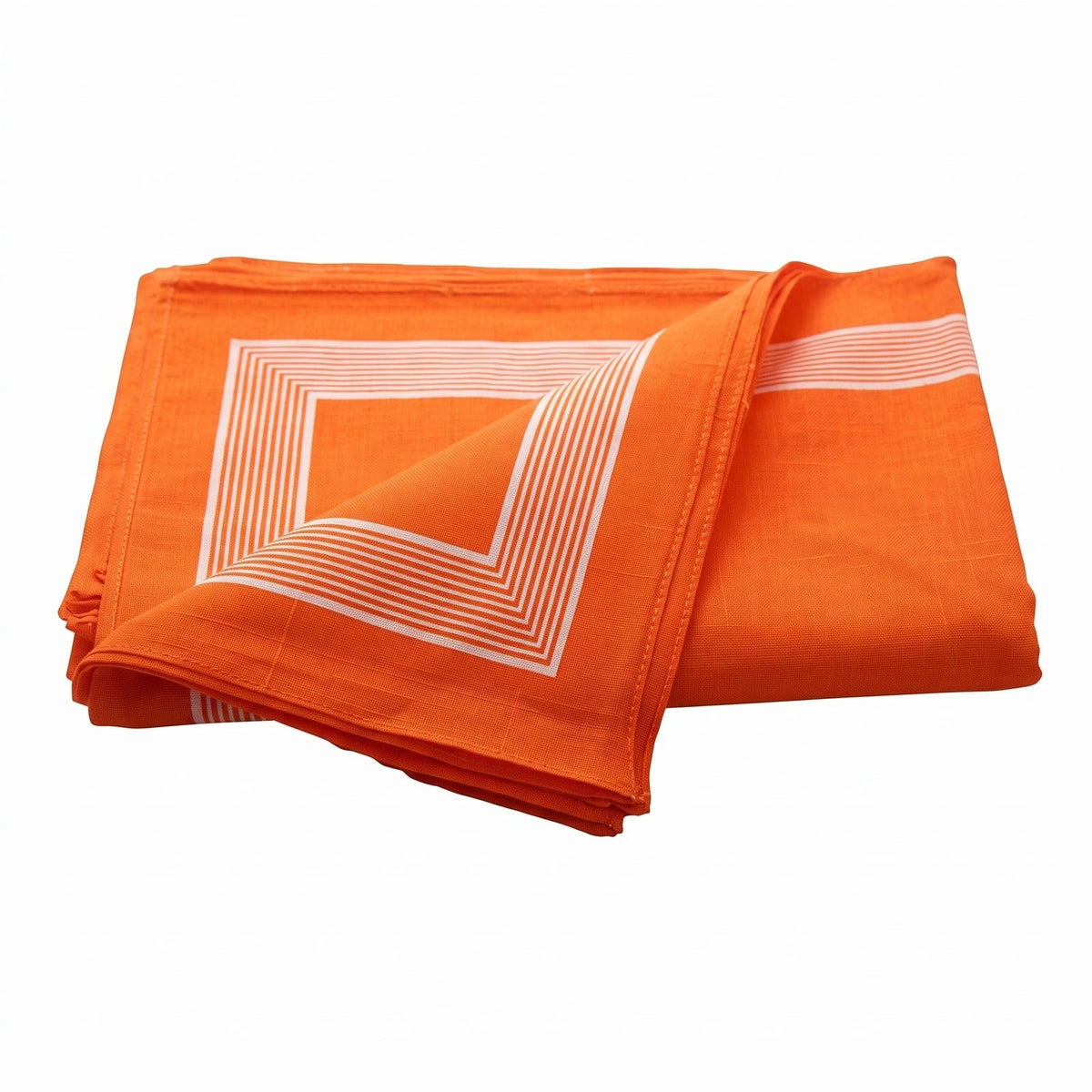 Vangelderen Boeren zakdoek Oranje uni 58 x 58 cm