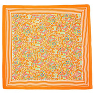 Vangelderen Boeren zakdoek Paisley Oranje 55 x 55 cm