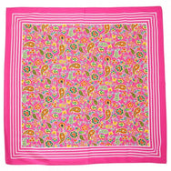 Vangelderen Boeren zakdoek Paisley Roze 55 x 55 cm