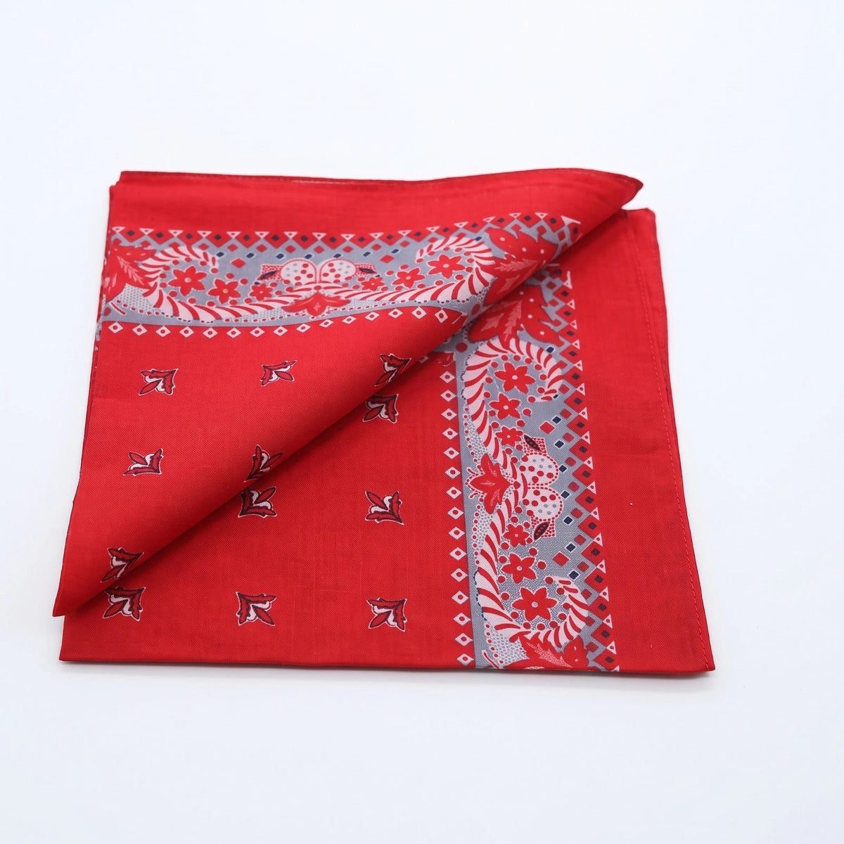 Vangelderen Boerenzakdoek Franse lelie 55 x 55 cm