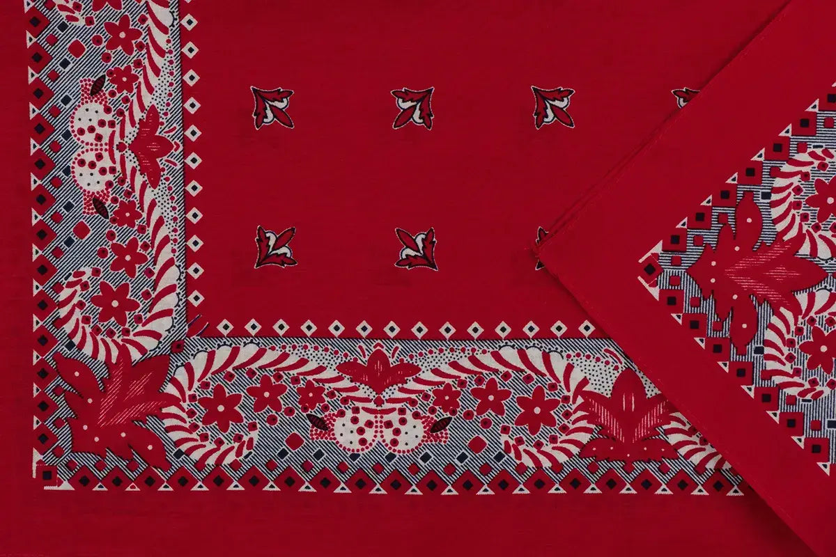 Vangelderen Boerenzakdoek Franse lelie 55 x 55 cm