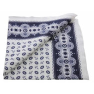 Vangelderen Boerenzakdoek Koffieboon blauw 55 x 55 cm