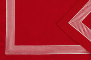 Vangelderen Boerenzakdoek Rood uni 55 x 55 cm