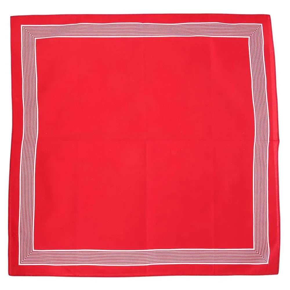 Vangelderen Boerenzakdoek Rood uni 55 x 55 cm