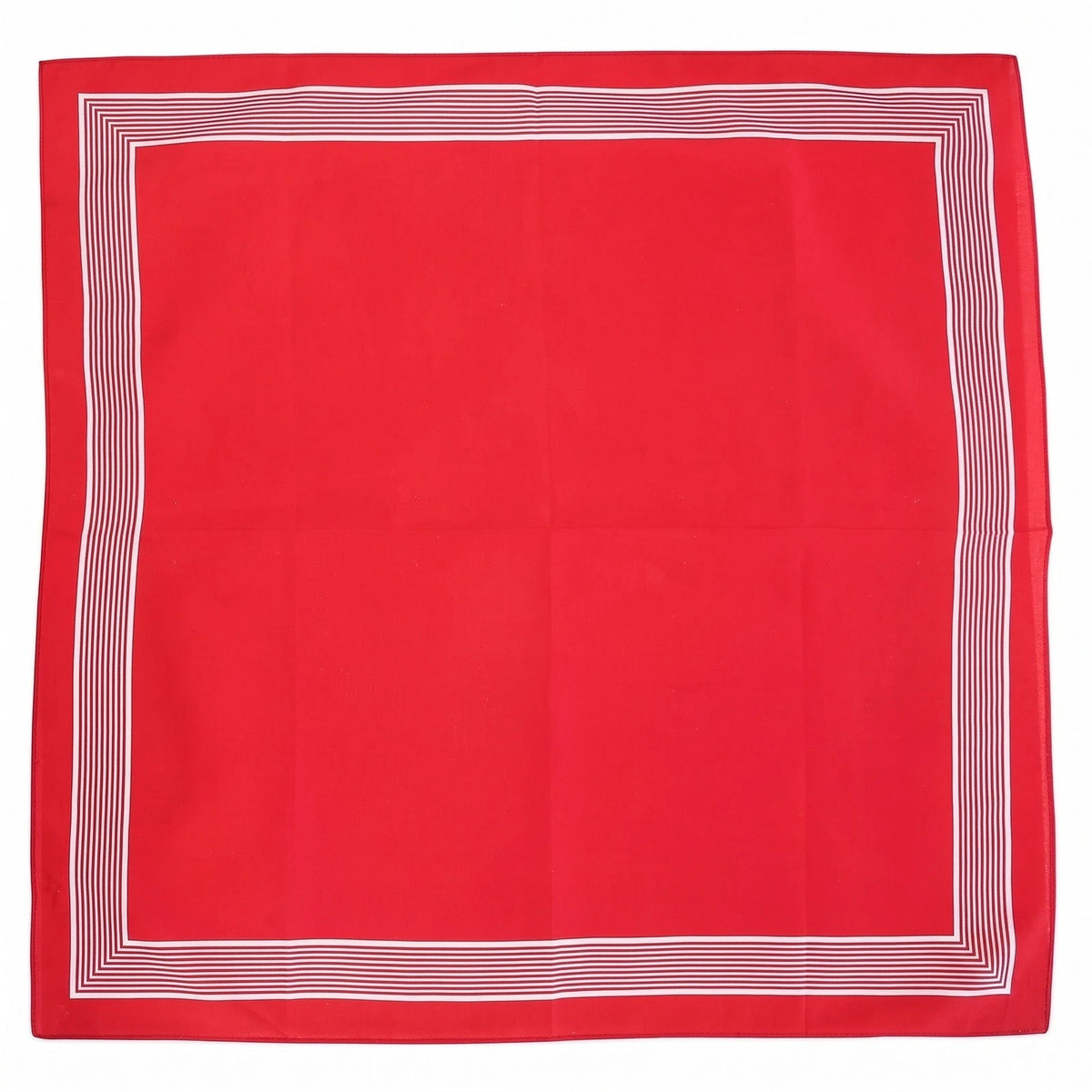 Vangelderen Boerenzakdoek Rood uni 55 x 55 cm