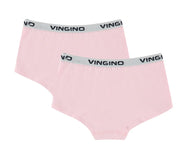 Vingino Vingino 2-Pack meisjes boxershorts 72301 - Roze