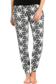 Zetex Pastunette 24/7 pyjamabroek / legging dames - NOS - Leaves