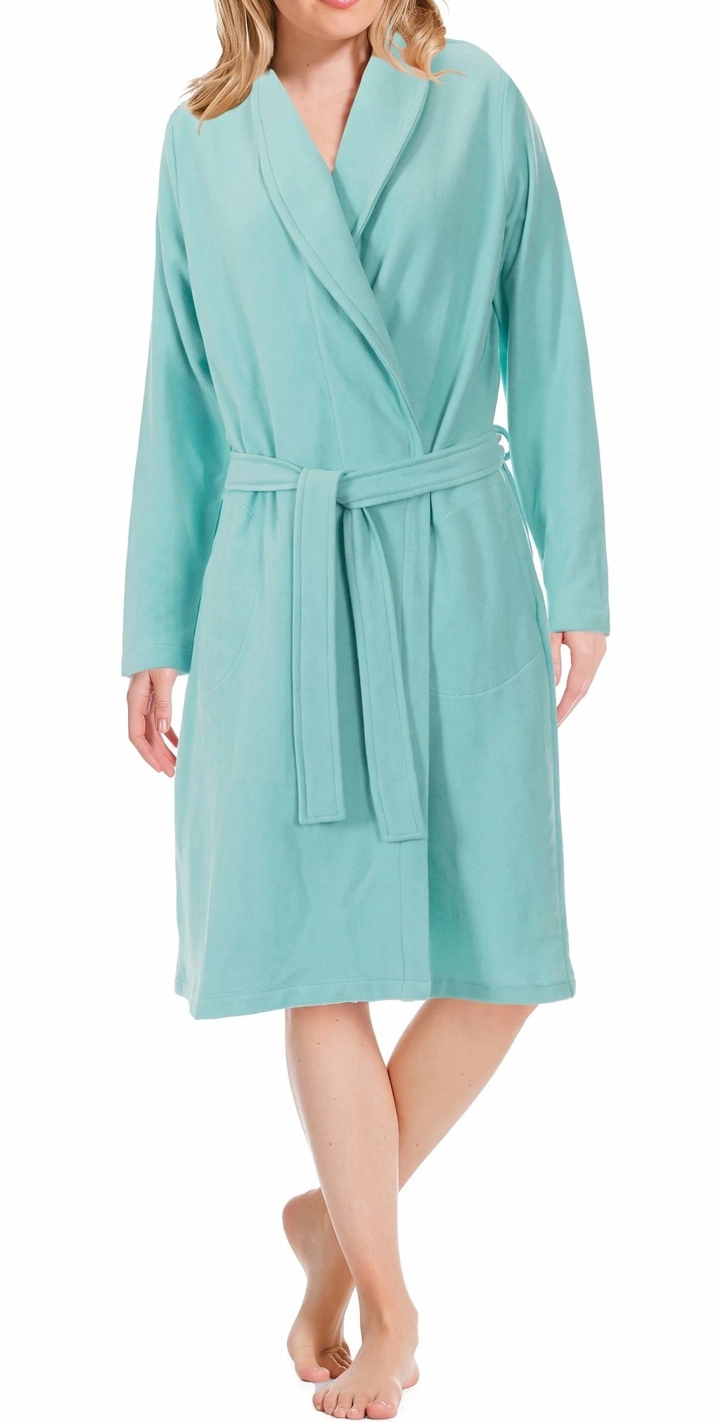 Zetex Pastunette - Dames Badjas met bamboe - Aqua