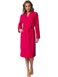 Zetex Pastunette - Dames Badjas met bamboe - Roze