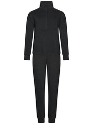 Zetex Pastunette dames Huispak - Zipper - Donkergrijs