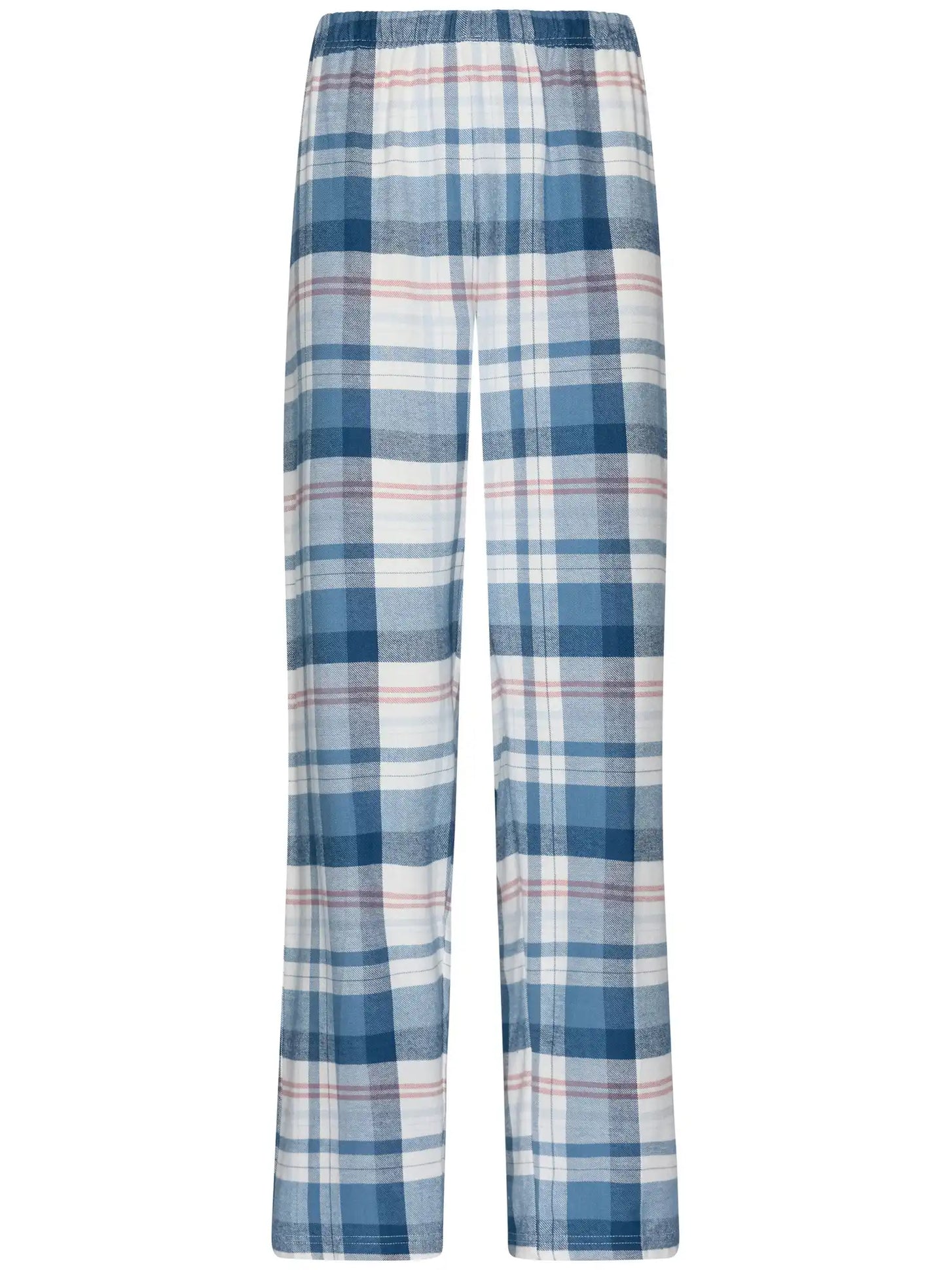 Zetex Pastunette Dames Pyjama Flanel met knoopsluiting - Blauw