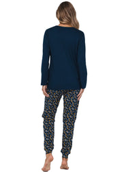 Zetex Pastunette dames pyjama lange mouwen - Moonlite