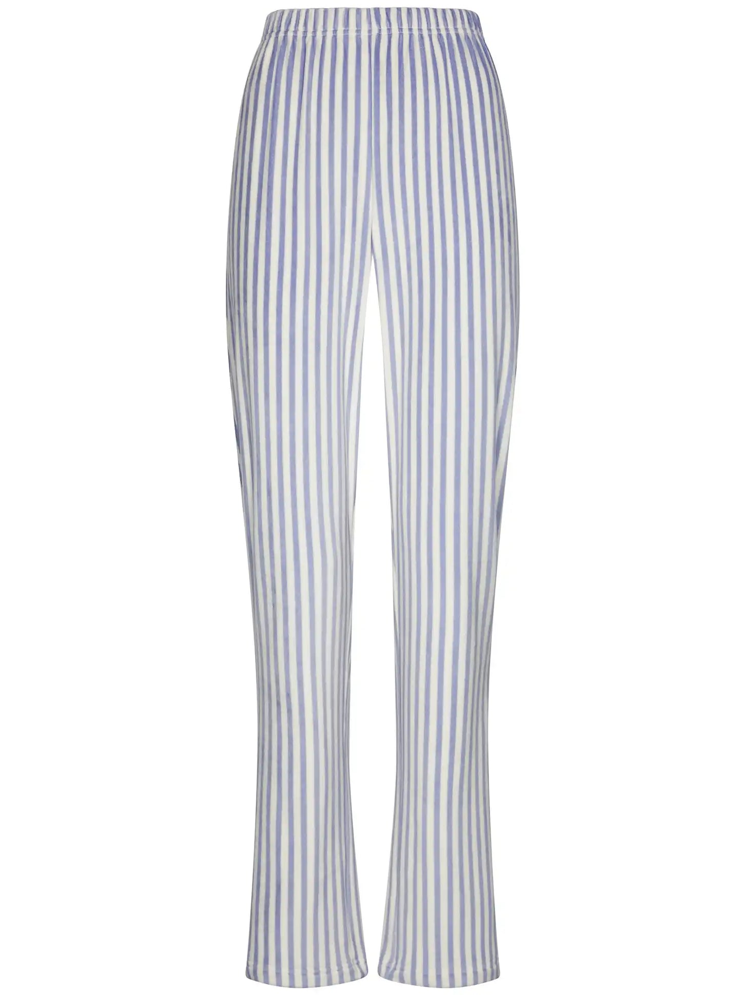 Zetex Pastunette Dames Pyjama met knoopsluiting - Blauw streep