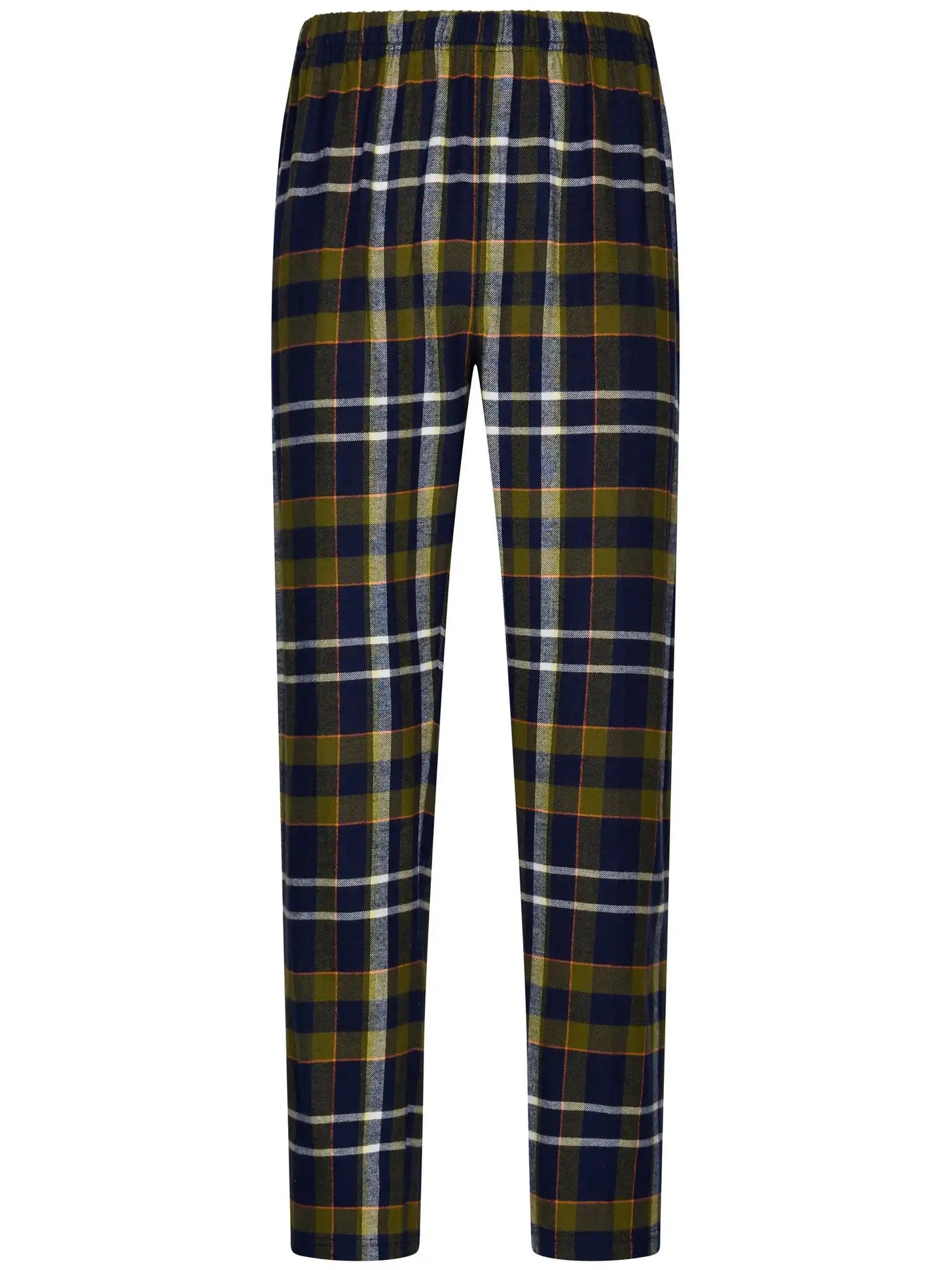 Zetex Pastunette Flanellen Heren Pyjama met knoopsluiting - Donkerblauw