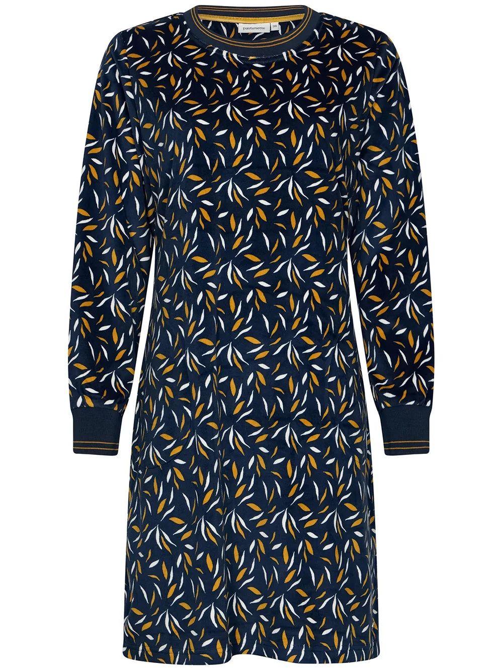 Zetex Pastunette Fleece dames nachthemd - Moonlite