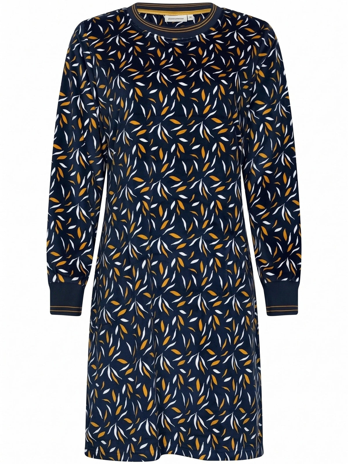 Zetex Pastunette Fleece dames nachthemd - Moonlite
