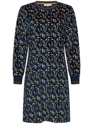 Zetex Pastunette Fleece dames nachthemd - Moonlite