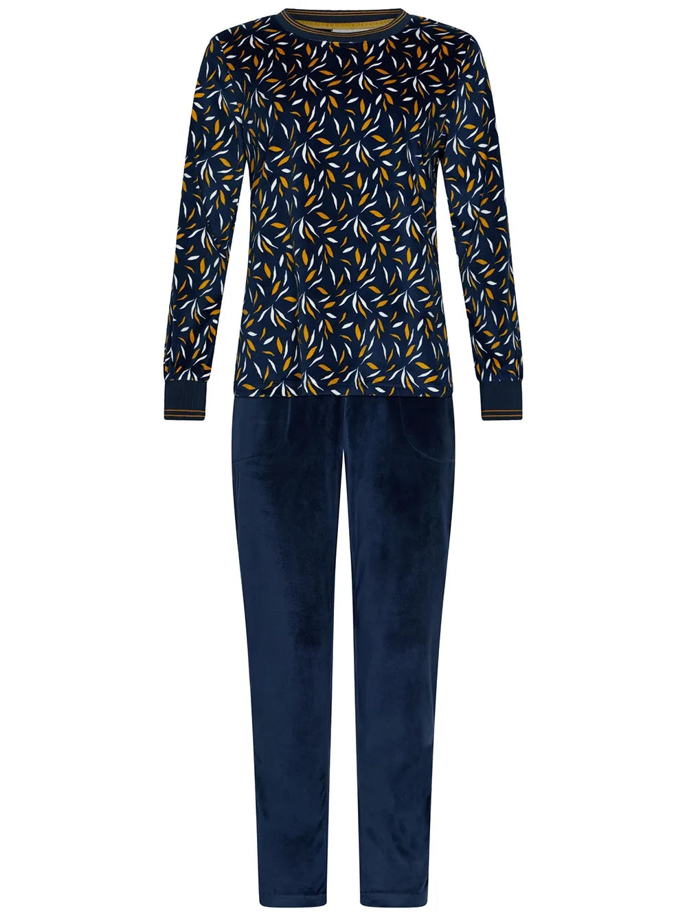 Zetex Pastunette Fleece dames pyjama - Moonlite
