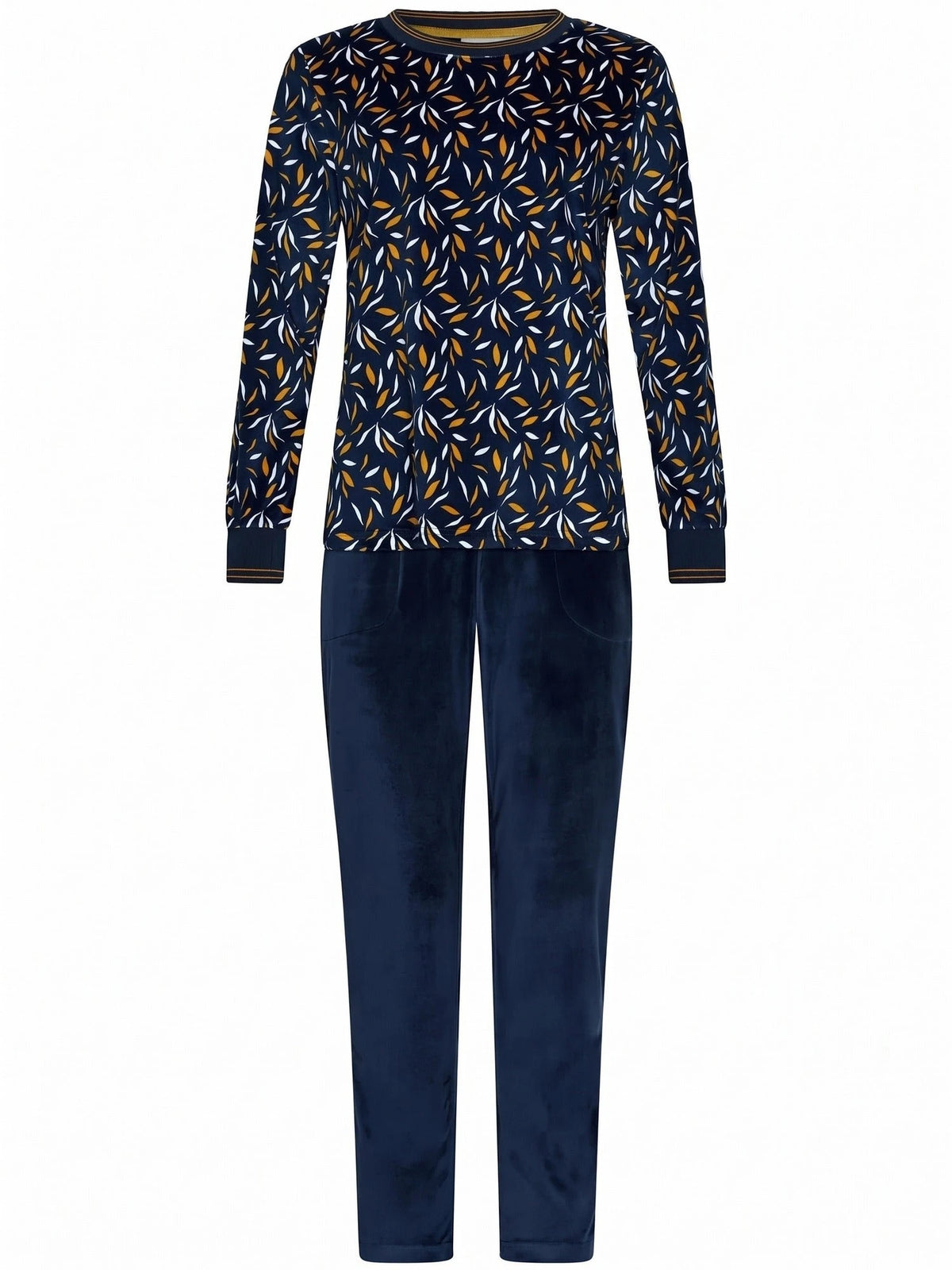 Zetex Pastunette Fleece dames pyjama - Moonlite