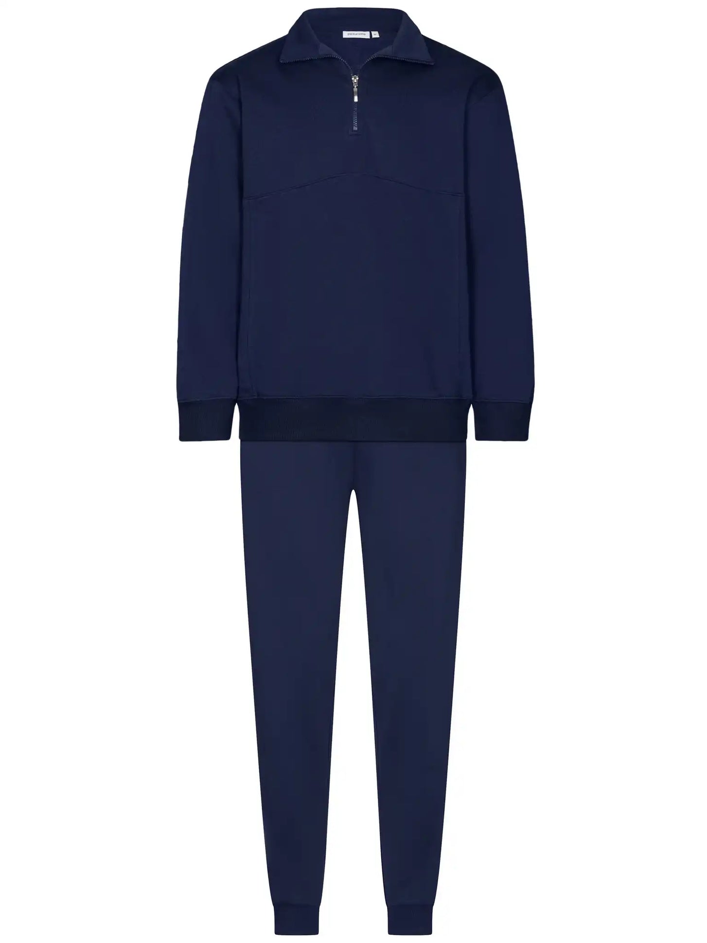 Zetex Pastunette heren Huispak - Zipper - Donkerblauw