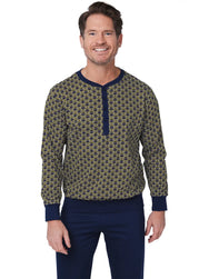 Zetex Pastunette Heren katoenen pyjama met lange mouwen - Adventure