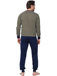 Zetex Pastunette Heren katoenen pyjama met lange mouwen - Adventure