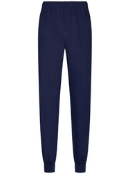 Zetex Pastunette Heren katoenen pyjama met lange mouwen - Linear Blauw