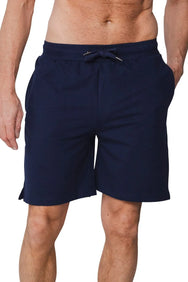 Zetex Pastunette heren korte pyjamabroek - Donkerblauw